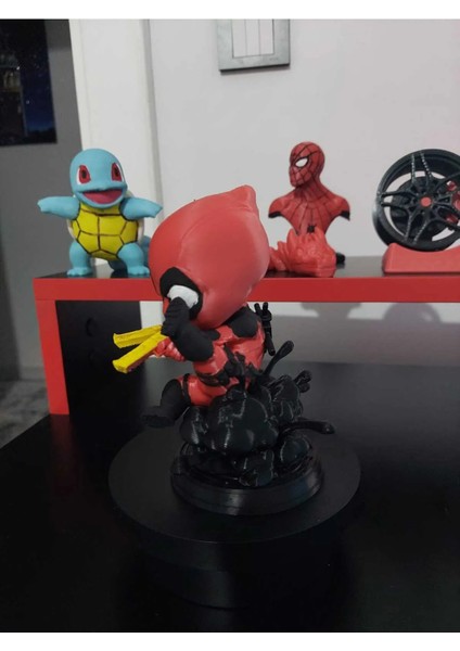 Marvel Deadpool Figür/büst Ateş Eden Figür (13CM) indirimleri