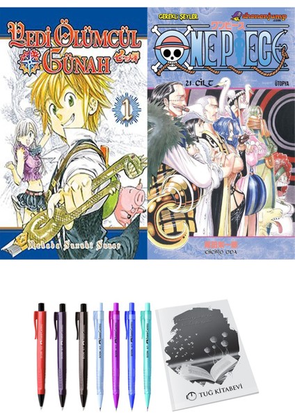 Yedi Ölümcül Günah 1 ve One Piece 21 2'li Set - Kalem