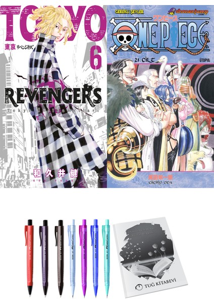 Tokyo Revengers 6 ve One Piece 21 2'li Set - Kalem