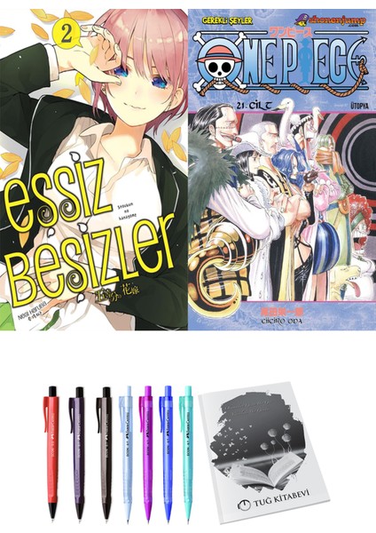 Eşsiz Beşizler 2 ve One Piece 21 2'li Set - Kalem