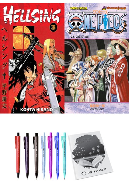 Hellsing 3 ve One Piece 22 2'li Set - Kalem