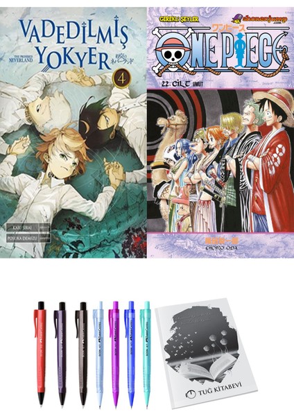 Vadedilmiş Yokyer 4 ve One Piece 22 2'li Set - Kalem