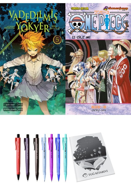Vadedilmiş Yokyer 5 ve One Piece 22 2'li Set - Kalem