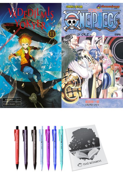 Vadedilmiş Yokyer 11 ve One Piece 21 2'li Set - Kalem
