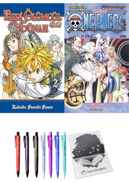 Yedi Ölümcül Günah 2 ve One Piece 21 2'li Set - Kalem