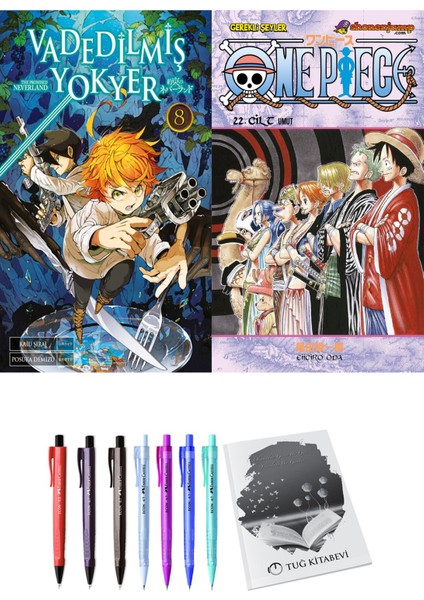 Vadedilmiş Yokyer 8 ve One Piece 22 2'li Set - Kalem