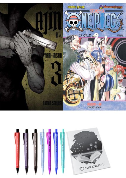 Ajin 3 ve One Piece 21 2'li Set - Kalem