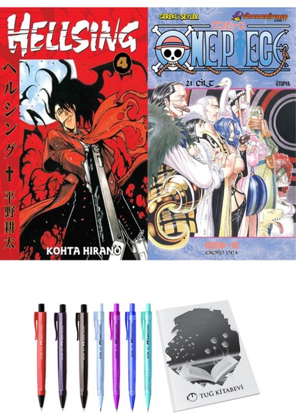 Hellsing 4 ve One Piece 21 2'li Set - Kalem