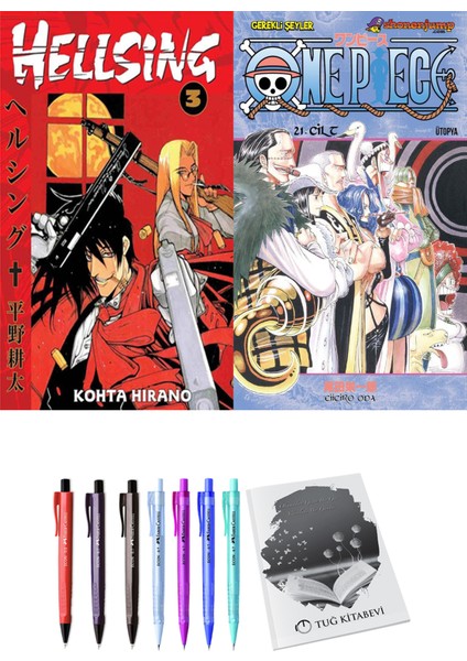 Hellsing 3 ve One Piece 21 2'li Set - Kalem