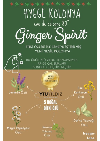 Tekno Trust Hygge Ikonik Yeni Yıl Kolonyası - Kalbe Dokunan Ginger Spi-Rit Yılbaşı Christmas Kokusu 100M modelleri