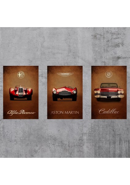 3 Lü Poster Tablo M5