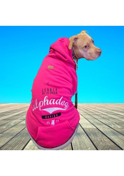 Leader Pink Orta-Büyük Irk Köpek Sweatshirtü (11 kg-36 kg arası köpeklere uygundur)