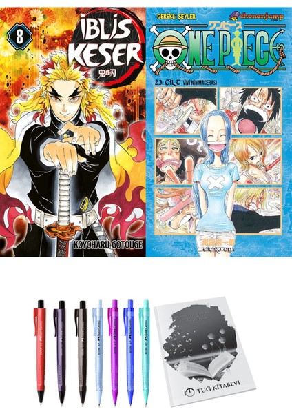 İblis Keser 8 ve One Piece 23 2'li Set - Kalem