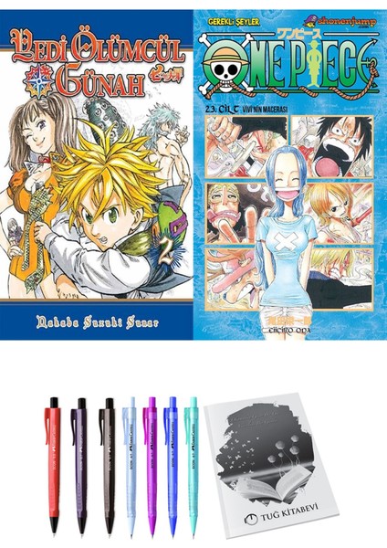 Yedi Ölümcül Günah 2 ve One Piece 23 2'li Set - Kalem