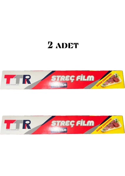 Süper Streç Film 2'li 8m