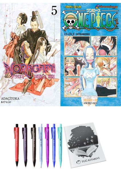Noragami 5 ve One Piece 23 2'li Set - Kalem