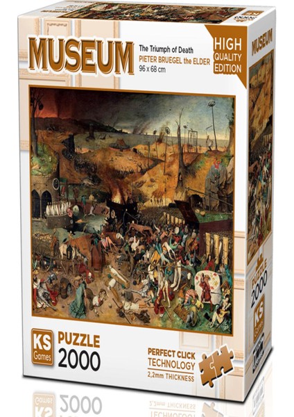 Puzzle Yetişkin 2000 Parça The Triumph Of Death 22524 Ksgm