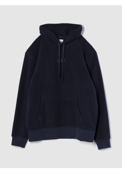 Erkek Lacivert Gap Logo Fleece Sweatshirt