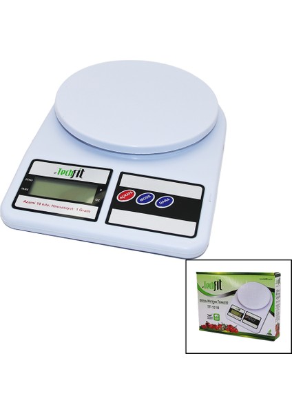 Dijital Mutfak Terazisi Tartı 10KG TF-1010 (4767)