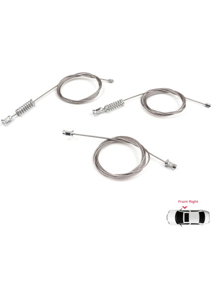 BWR5523 Vw Golf Mk8 Cd1 Da1 Cg5 Db5 2019-2024 5-Door 5H0837402E Için Ön Sağ Kapı Cam Kriko Tamir Seti fiyatları