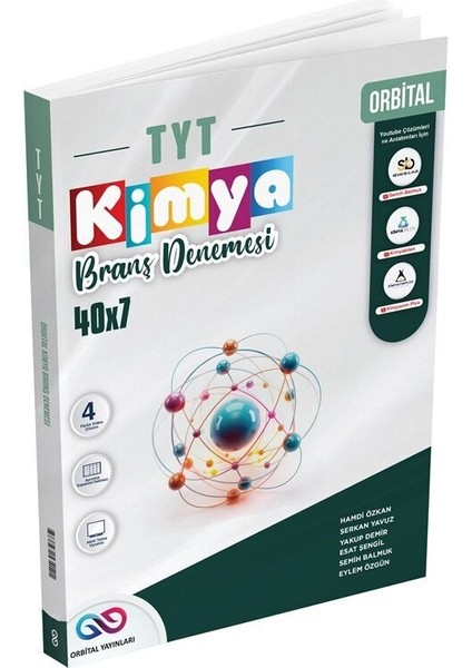 Tyt Kimya 40 x 7 Branş Denemeleri