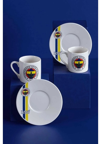 Fener Lisanslı 2'li Kahve Fincanı Hediyelik