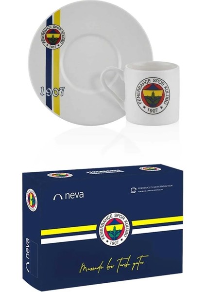 Fener Lisanslı 2'li Kahve Fincanı Hediyelik