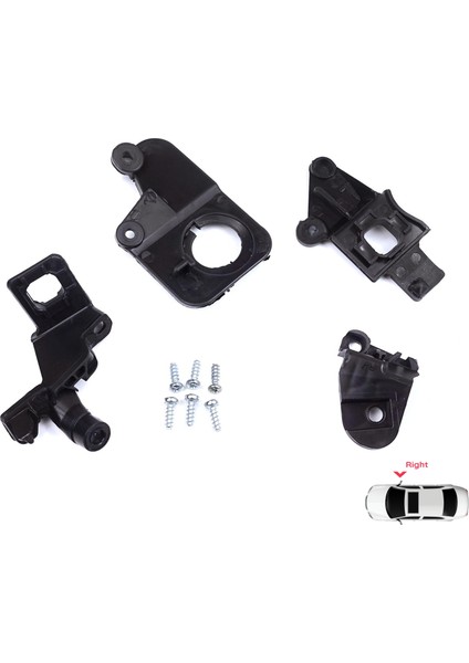 BHL576-2 Citroen C5 Mk2 Mk3 Rd Td Rw X7 2008-2017 6212F1 Için Sağ Ön Far Ayak Tamir Seti fiyatları