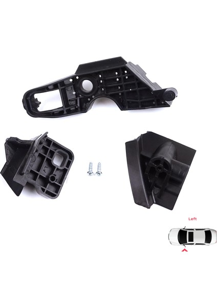 BHL577-1 Peugeot 301 2017-2024 Makyajlı Kasa 9817298380 Için Sol Ön Far Ayak Tamir Seti