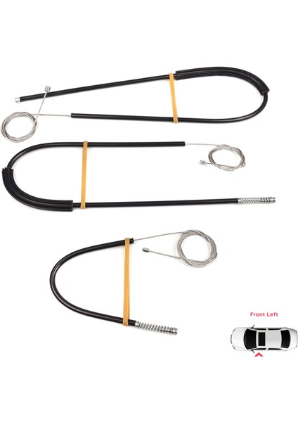 BWR5527 Land Rover Range Rover Sport Mk2 L494 2013-2022 LR077816 Için Ön Sol Kapı Cam Kriko Tamir Seti