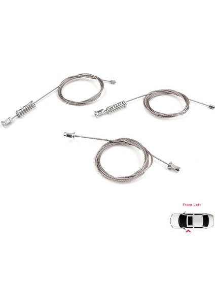 BWR5522 Vw Golf Mk8 Cd1 Da1 Cg5 Db5 2019-2024 5-Door 5H0837401E Için Ön Sol Kapı Cam Kriko Tamir Seti fiyatları