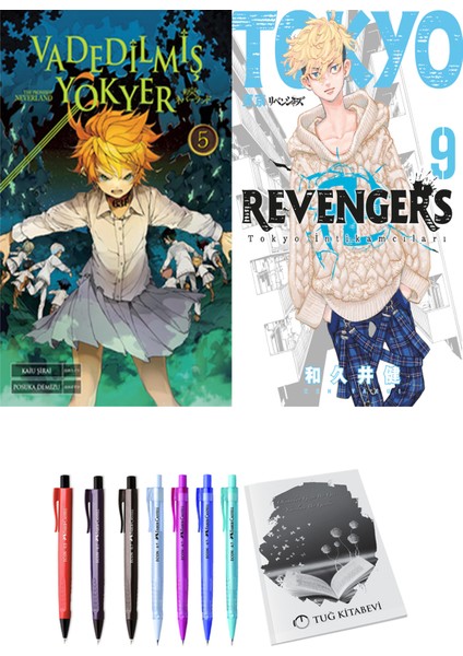 Vadedilmiş Yokyer 5 ve Tokyo Revengers 9 2'li Set - Kalem