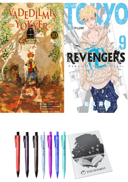 Vadedilmiş Yokyer 10 ve Tokyo Revengers 9 2'li Set - Kalem