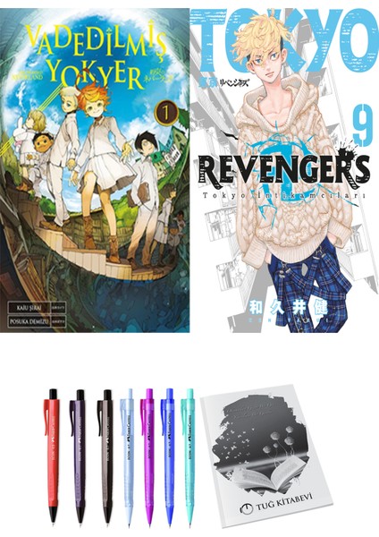 Vadedilmiş Yokyer 1 ve Tokyo Revengers 9 2'li Set - Kalem