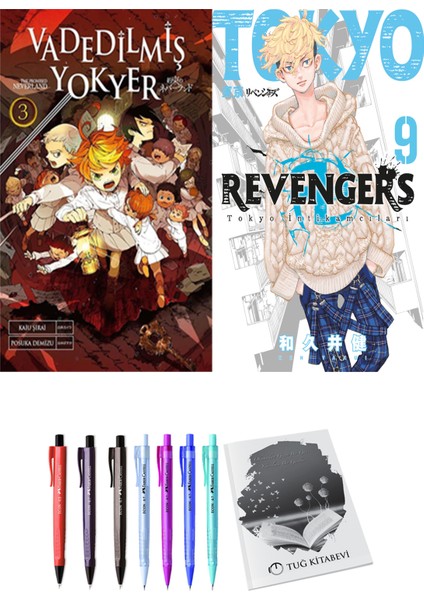 Vadedilmiş Yokyer 3 ve Tokyo Revengers 9 2'li Set - Kalem