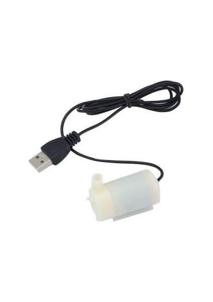 Mini Dalgıç Su Pompası 5V USB Girişli