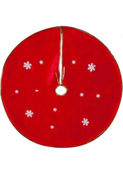 Kadife Yılbaşı Çam Ağacı Altı Örtüsü 90 x 90CM