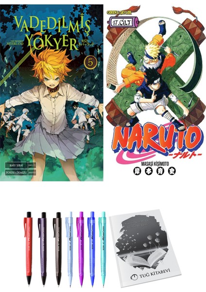 Vadedilmiş Yokyer 5 ve Naruto 17 2'li Set - Kalem