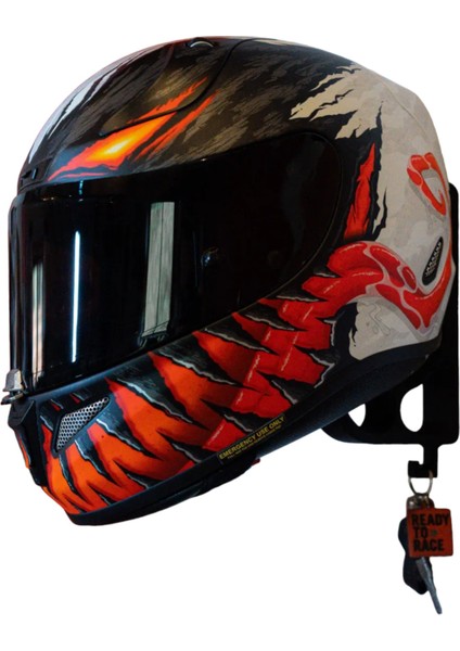 Motosiklet Bisiklet Scooter Kask Duvar Askısı Kask Tutucu