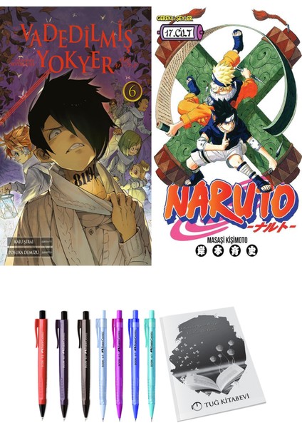 Vadedilmiş Yokyer 6 ve Naruto 17 2'li Set - Kalem