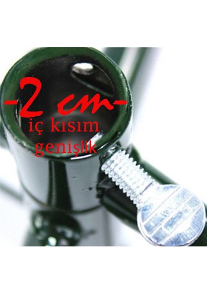 Tekno Trust Yılbaşı Ağacı Için Beyaz Demir Ayak 150-180-210 cm Ağaçlara Uyumlu (50CM)