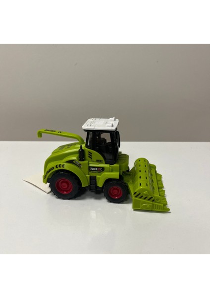 Traktör Yeşil Renk Harektli 1:55 Ölçekli - Mavi Su Dünyası