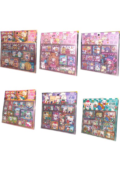 MM-8160 Stıcker Set 17X17 cm 8 Syf