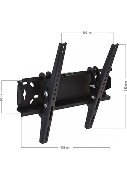 Vt-32 Sa Açılı Tv Duvar Askı Aparatı