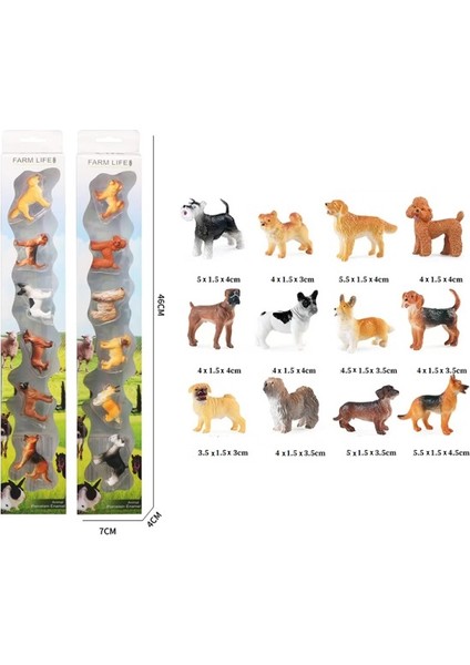 Köpek Dostlar Figür Set 6 Adet fiyatları
