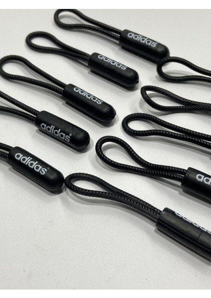 Fermuar Elcik Ipi Yazılı 10 Adet Siyah modelleri