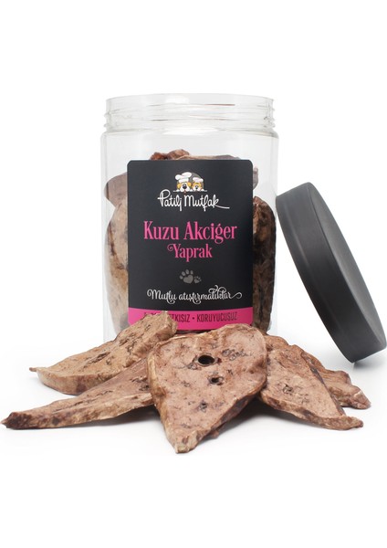 Kurutulmuş Kuzu Yaprak Akciğer Köpek Kedi Ödül Maması (100 G) fiyatları