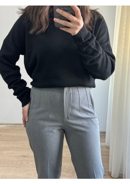 Siyah Basic Kazak fiyatları