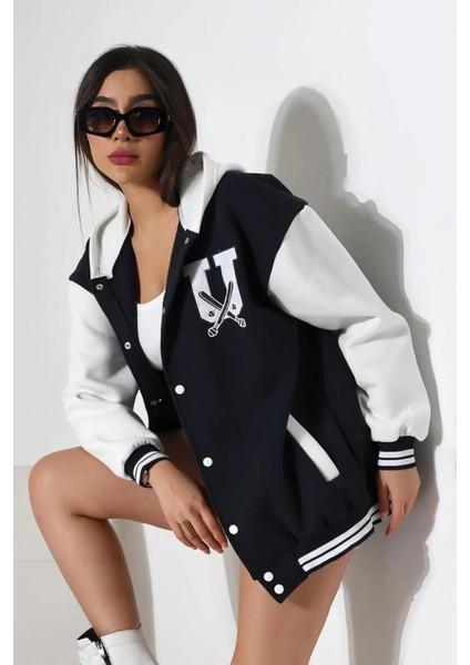 Gamaro Unisex Polar Kolej Ceket 3 Iplik