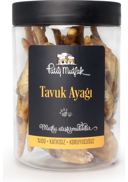 Kurutulmuş Tavuk Ayağı Köpek Ödül Maması (15 Adet)